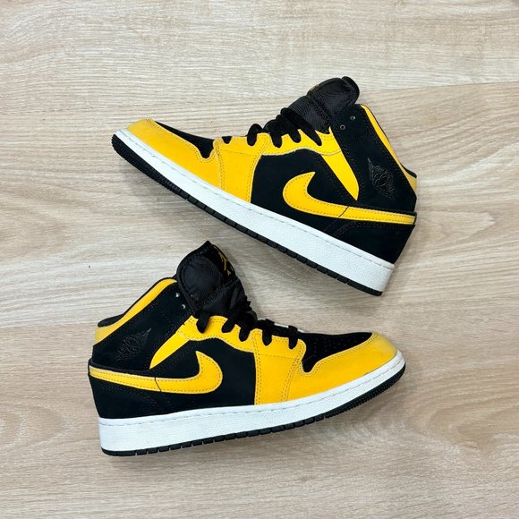 Nike Other - Air Jordan 1 Mid Black and Gold